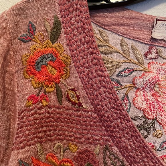 JOHNNY WAS VIOLETTE SWING BLOUSE - Picture 5 of 7